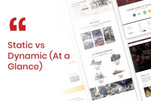 Static vs Dynamic (At a Glance)