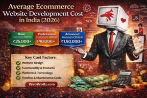 Average Ecommerce Website Development Cost in India (2026)
