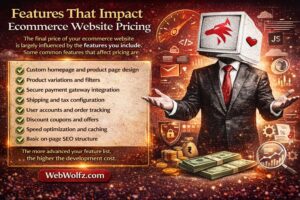 Features That Impact Ecommerce Website Pricing