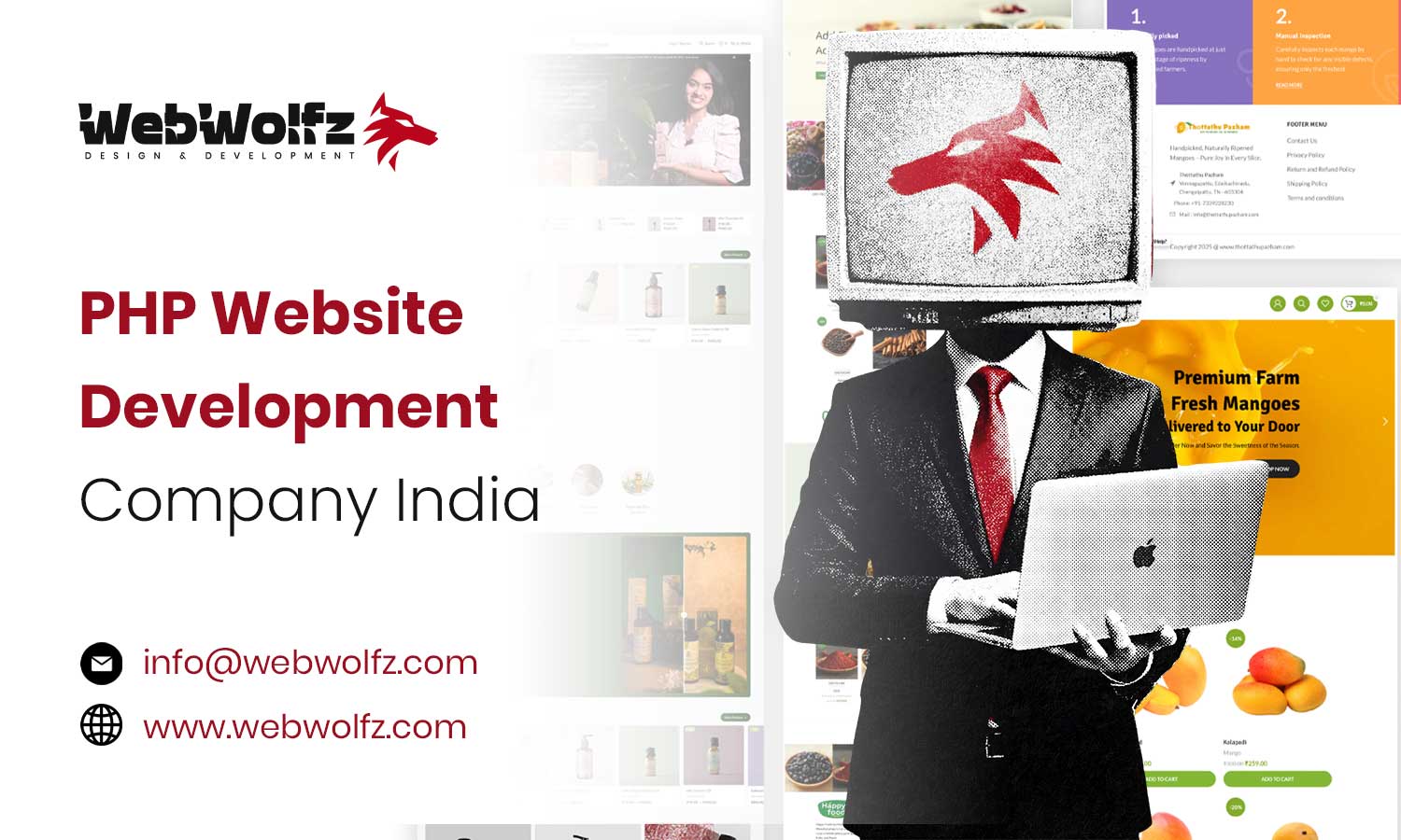 PHP website development company India