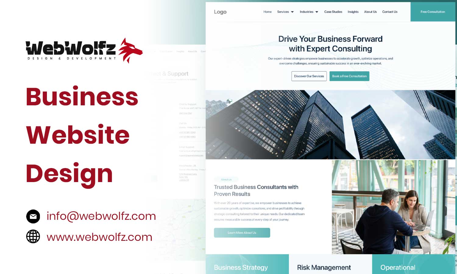 business website design company near me