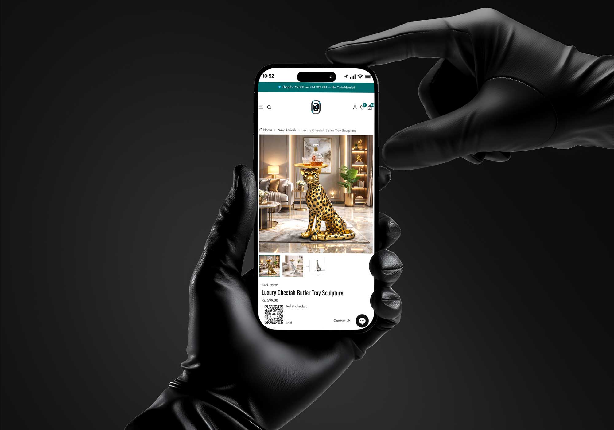 Custom Shopify Store Design Gazi Decor