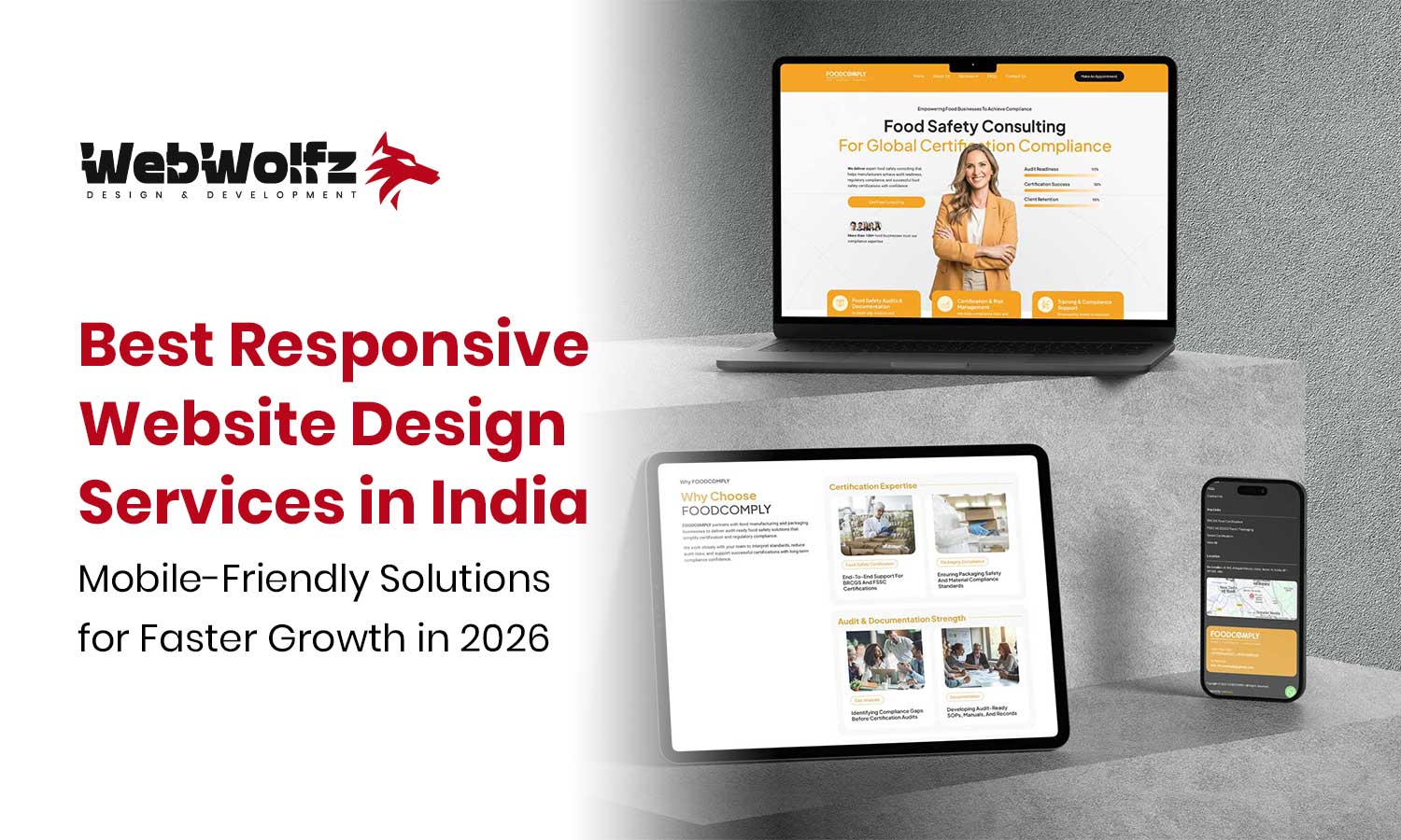 Best Responsive Website Design Services in India Mobile-Friendly Solutions for Faster Growth in 2026
