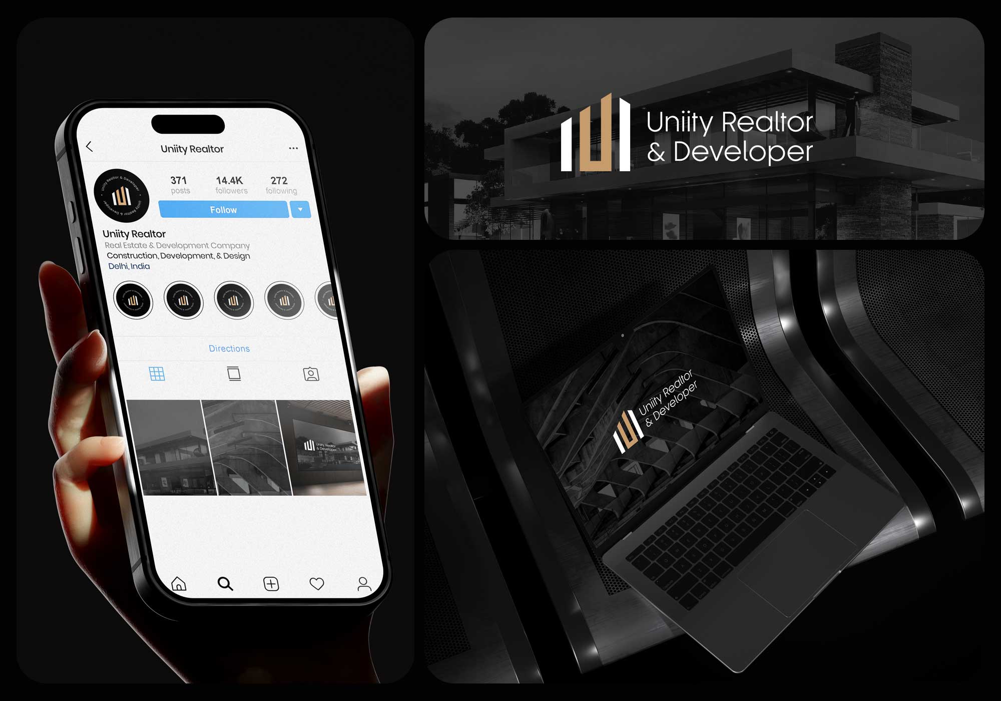 Uniity Realtor Branding Design