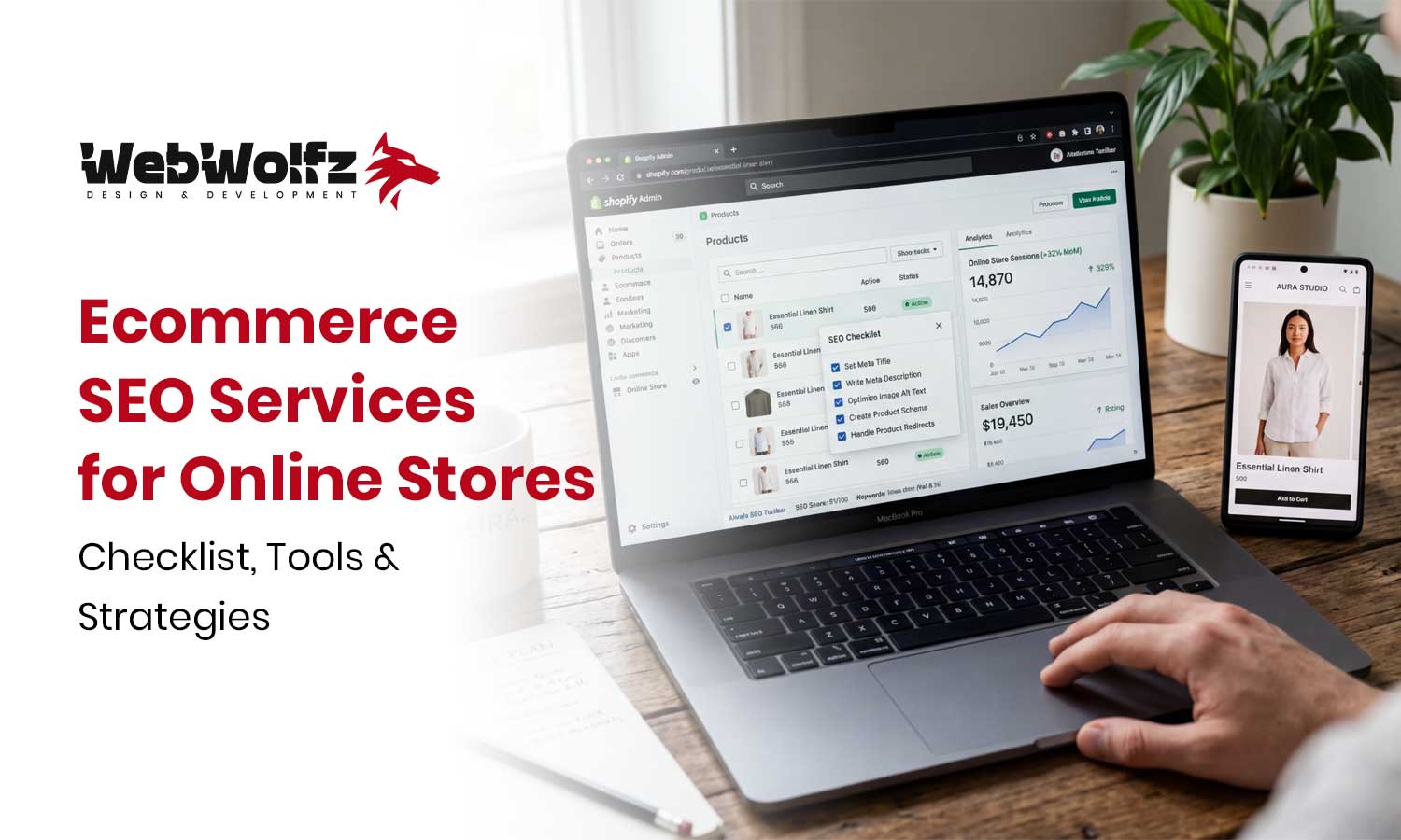 Ecommerce SEO Services for Online Stores Checklist, Tools & Strategies