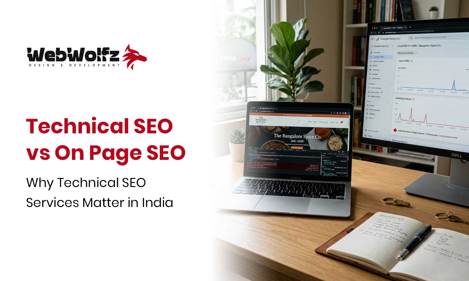 Technical SEO vs On Page SEO Why Technical SEO Services Matter in India