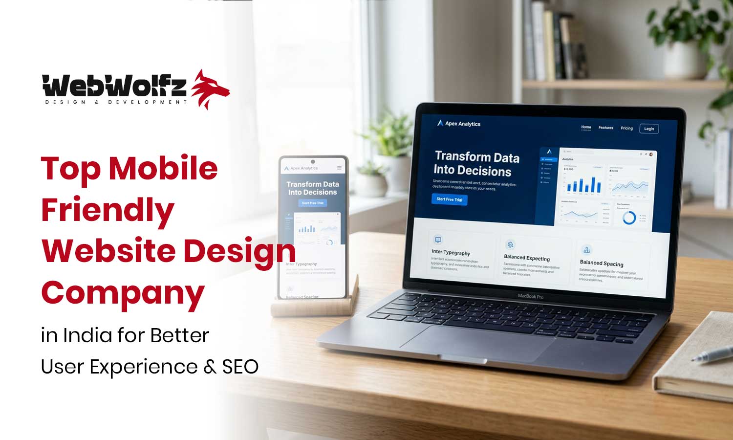 Top Mobile Friendly Website Design Company India for Better User Experience & SEO