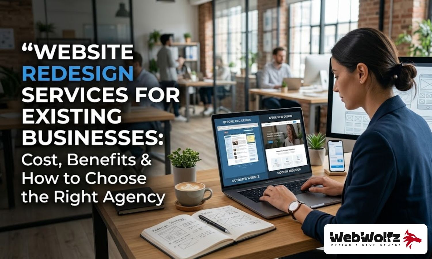 Website Redesign Services for Existing Busines Cost, Benefits & How to Choose the Right Agency