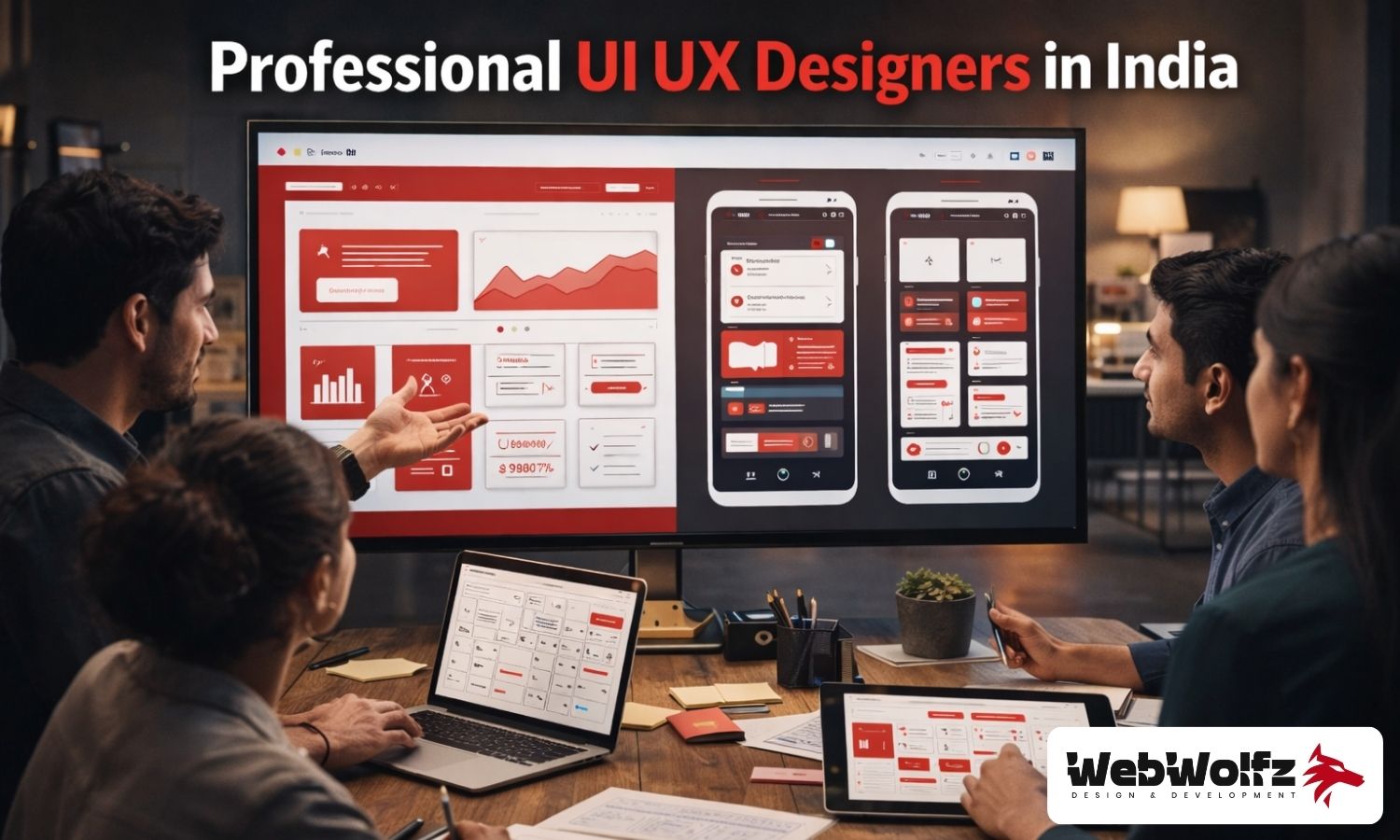 Why Global Startups Are Quietly Hiring Professional UI UX Designers in India