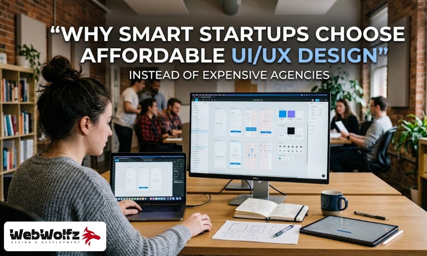 Why Smart Startups Choose Affordable UI UX Design Instead of Expensive Agencies