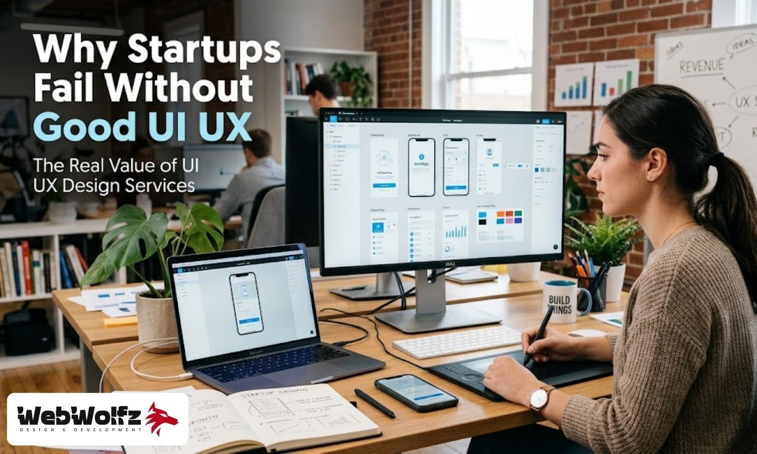 Why Startups Fail Without Good UI UX The Real Value of UI UX Design Services for Startups