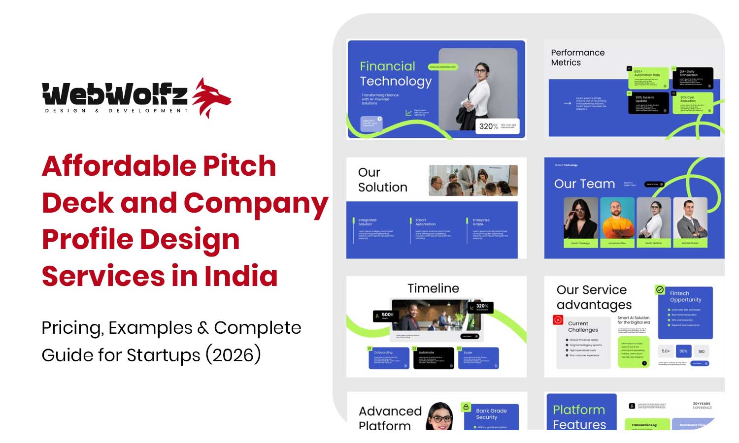Affordable Pitch Deck and Company Profile Design Services in India Pricing, Examples & Complete Guide for Startups (2026)