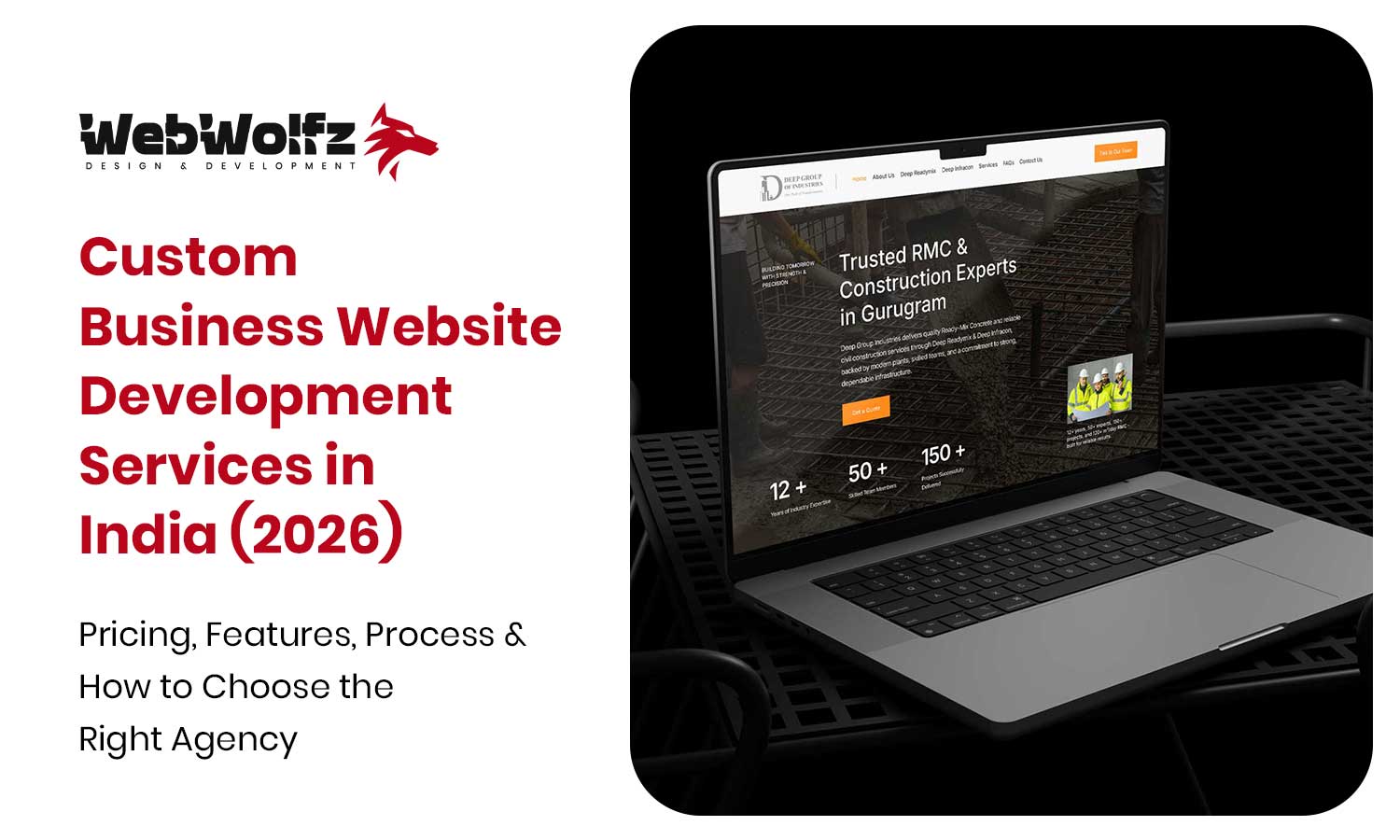 Custom Business Website Development Services in India (2026) Pricing, Features, Process & How to Choose the Right Agency