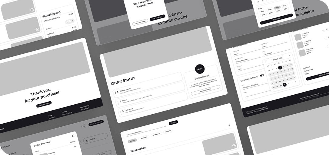 UX Research & Wireframing