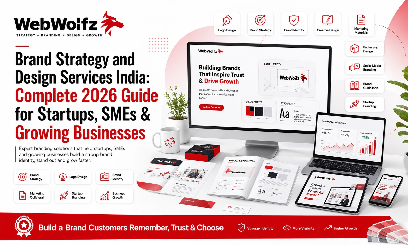 Brand Strategy and Design Services India Complete 2026 Guide for Startups, SMEs & Growing Businesses