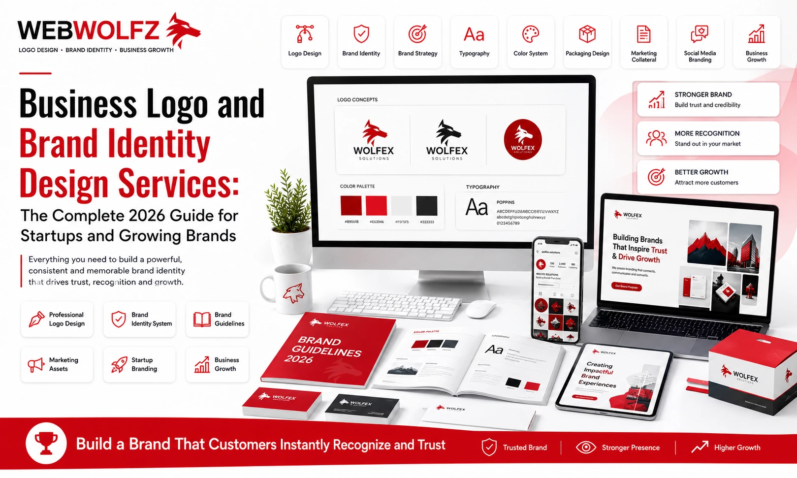 Business Logo and Brand Identity Design Services The Complete 2026 Guide for Startups and Growing Brands