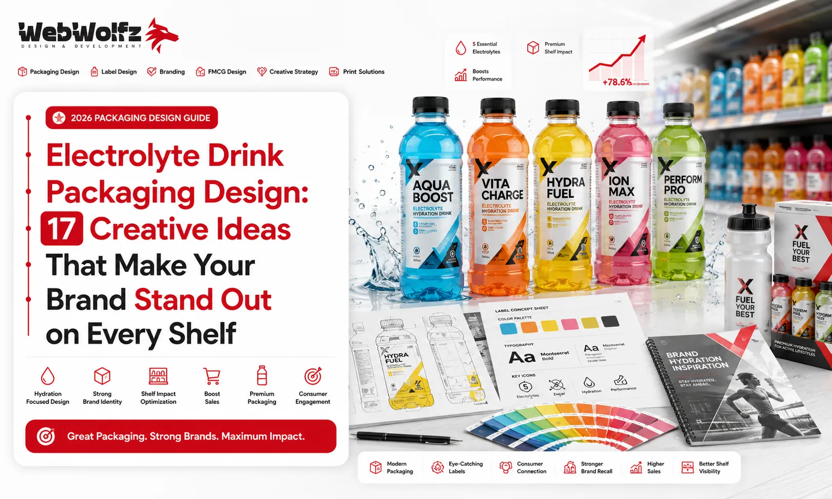 Electrolyte Drink Packaging Design 17 Creative Ideas That Make Your Brand Stand Out on Every Shelf