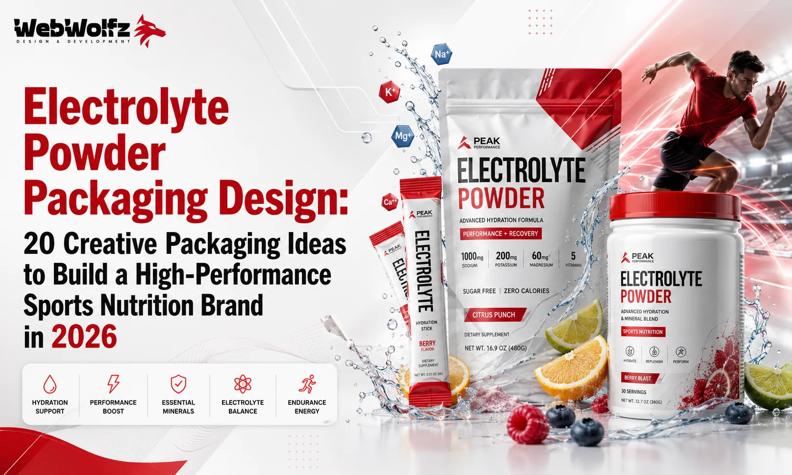 Electrolyte Powder Packaging Design 20 Creative Packaging Ideas to Build a High-Performance Sports Nutrition Brand in 2026