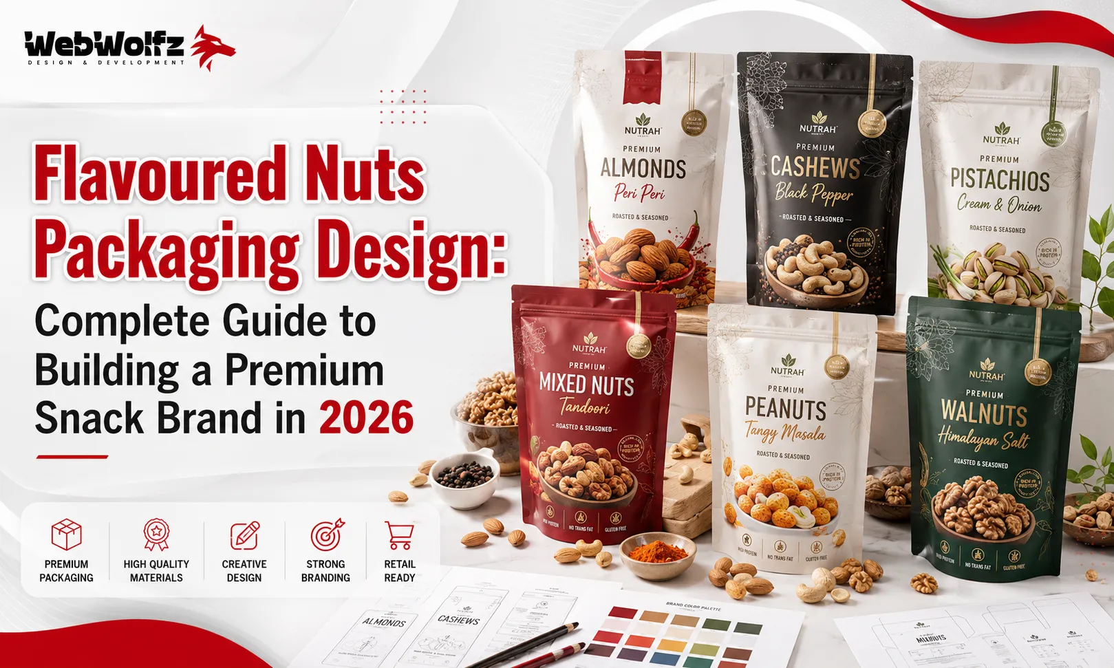 Flavoured Nuts Packaging Design Complete Guide to Building a Premium Snack Brand in 2026