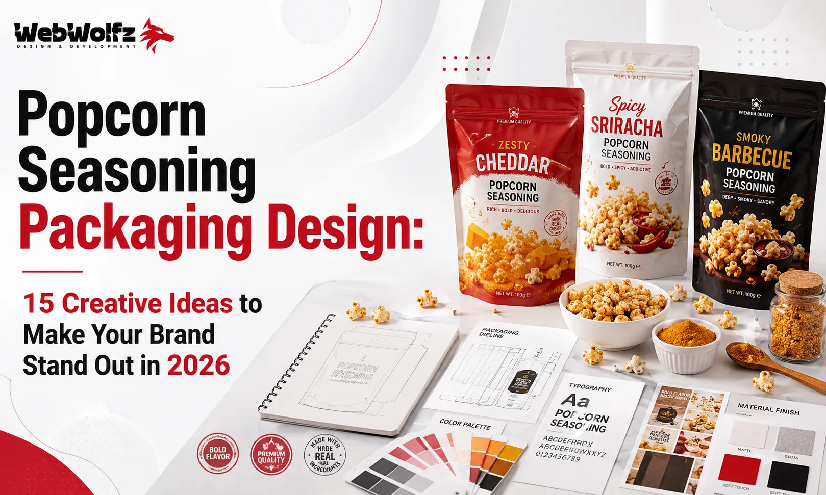 Popcorn Seasoning Packaging Design 15 Creative Ideas to Make Your Brand Stand Out in 2026