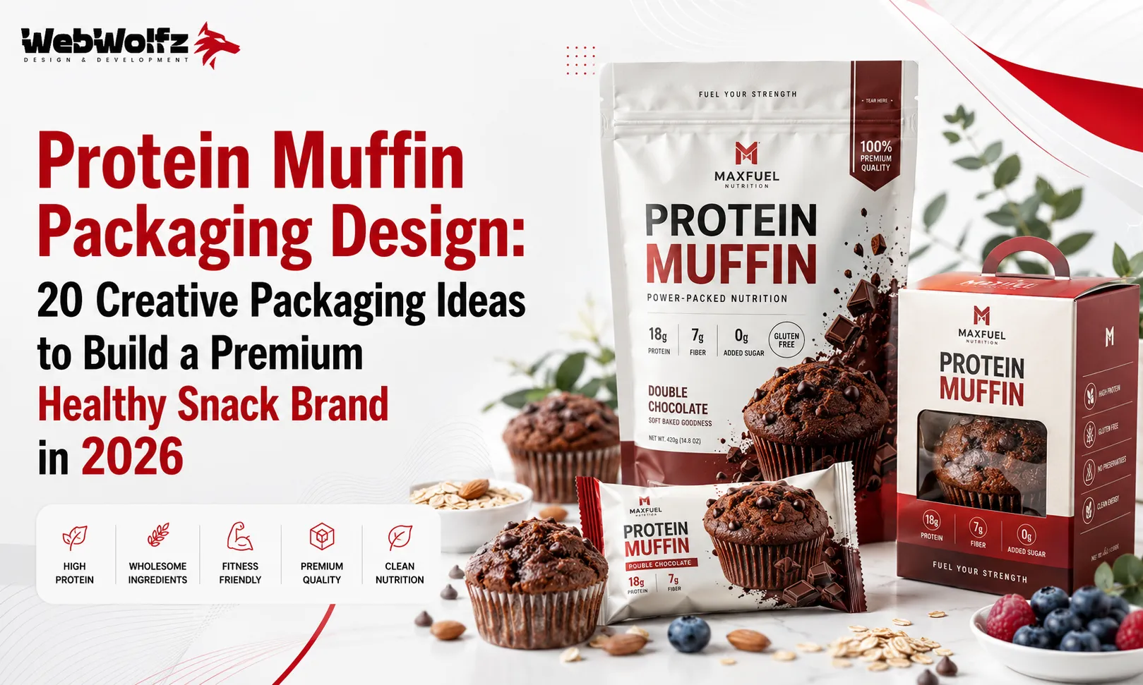Protein Muffin Packaging Design 20 Creative Packaging Ideas to Build a Premium Healthy Snack Brand in 2026