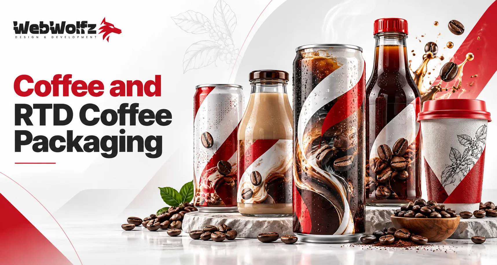 Drinks and Beverages Packaging Design: Complete Guide for Beverage Brands in 2026 3 Coffee and RTD Coffee Packaging