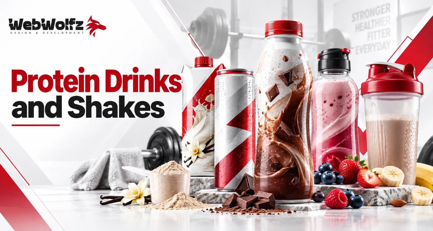 Drinks and Beverages Packaging Design: Complete Guide for Beverage Brands in 2026 4 Protein Drinks and Shakes