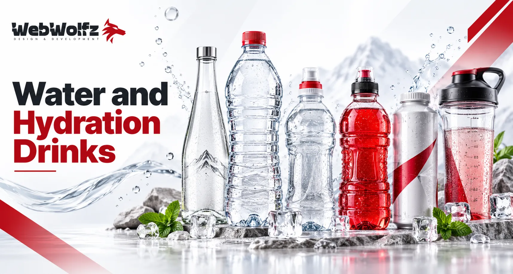 Drinks and Beverages Packaging Design: Complete Guide for Beverage Brands in 2026 1 Water and Hydration Drinks